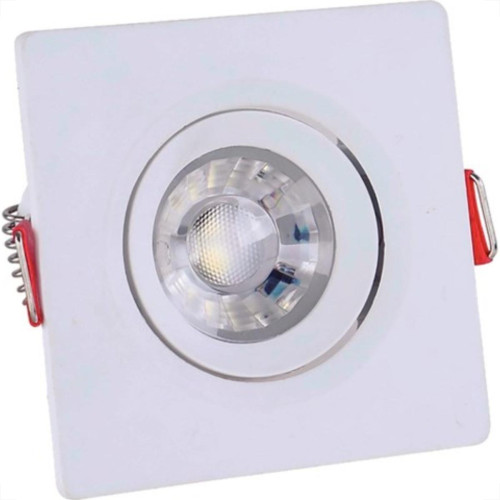 Spot Led Tramontina Quadrado 05W 6500K Bivolt 