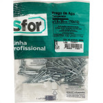 Prego Aco Sforplast Com Cabeca  10X10 (1,50X23mm)   100pcs 