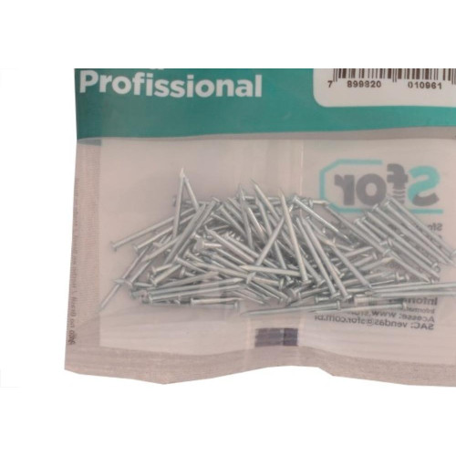 Prego Aco Sforplast Com Cabeca  10X10 (1,50X23mm)   100pcs 