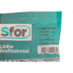 Prego Aco Sforplast Com Cabeca17X18 (3,0X40Mm)  100pcs 4434