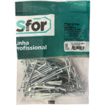 Prego Aco Sforplast Com Cabeca  17X27 (3,00X62mm)   100pcs 