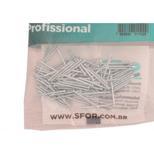 Prego Aco Sforplast Sem Cabeca  10X10 (1,50X23mm)   100pcs 4956
