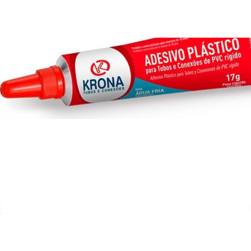Cola Pvc Krona 17G Bisnaga 516 - Kit C/48 