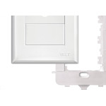 Placa Fame Evidence 4X2 Branca (Furo) Com Suporte 
