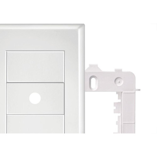 Placa Fame Evidence 4X2 Branca (Furo) Com Suporte 