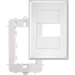 Placa Fame Evidence 4X2 Branca (1Modulo) Com Suporte 