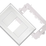 Placa Fame Evidence 4X2 Branca (1Modulo) Com Suporte 