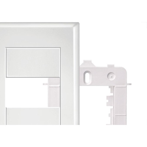 Placa Fame Evidence 4X2 Branca (1Modulo) Com Suporte 