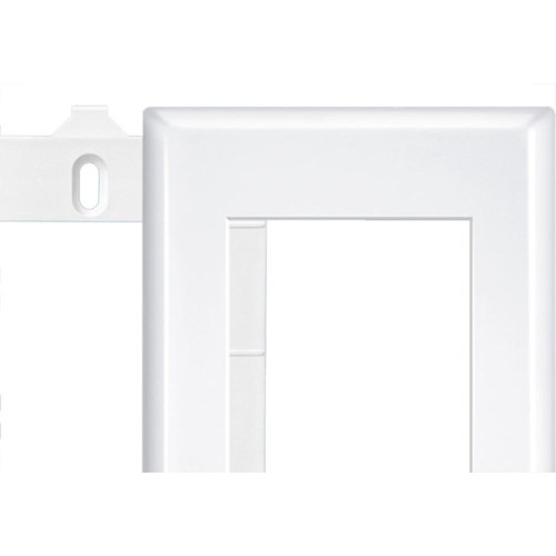 Placa Fame Evidence 4X2 Branca (3Modulo) Com Suporte 