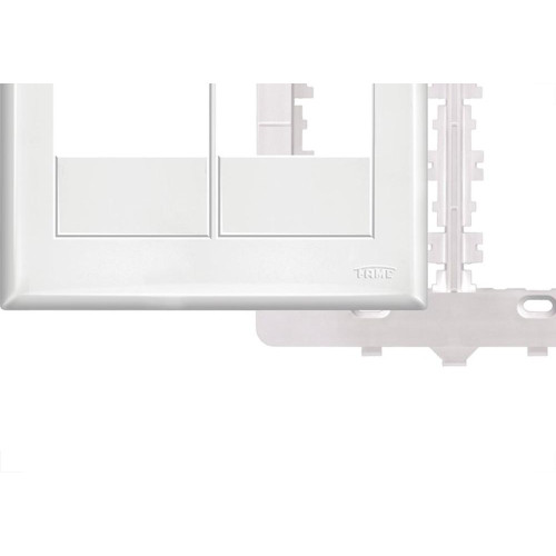 Placa Fame Evidence 4X4 Branca (2Modulo) Com Suporte 