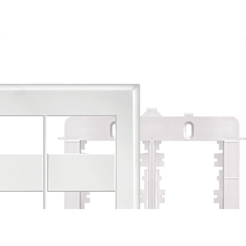 Placa Fame Evidence 4X4 Branca (4Modulo) Com Suporte 