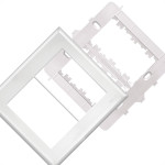 Placa Fame Evidence 4X4 Branca (6Modulo) Com Suporte 