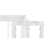 Placa Fame Evidence 4X4 Branca (6Modulo) Com Suporte 