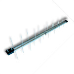 Antena Digital Sinalfort Aluminio Externa Log 28 Elementos 