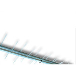 Antena Digital Sinalfort Aluminio Externa Log 28 Elementos 