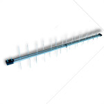Antena Digital Sinalfort Aluminio Externa Log 38 Elementos 