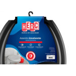 Assento Sanitario Herc ''Envolvente'' Preto 430