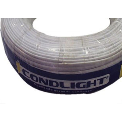 Fio Cabo Paralelo Condlight 2X0,75 Branco 100M 302