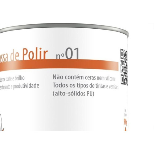 Massa De Polir Retoque 500G Numero 1 94