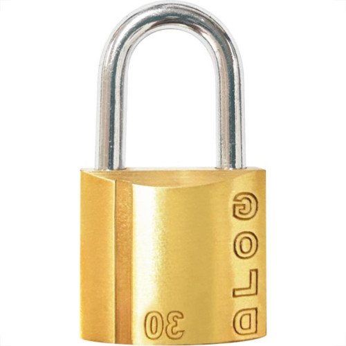 Cadeado Gold Art 30Mm Gcczn0003 - Kit C/10  Cadeado Gold Art 30Mm Gcczn0003 - Kit C/10