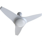 Ventilador Teto Ventisol Flow Led Branco Com Controle Bivolt 20W 14224