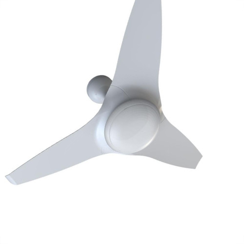 Ventilador Teto Ventisol Flow Led Branco Com Controle Bivolt 20W 14224