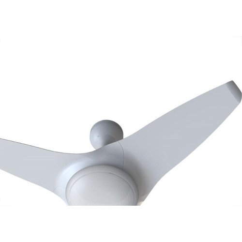 Ventilador Teto Ventisol Flow Led Branco Com Controle Bivolt 20W 14224