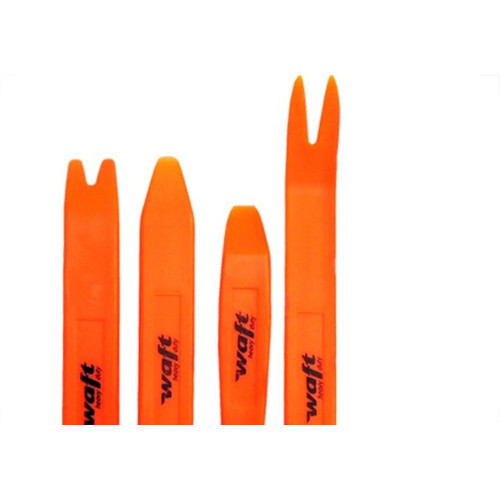 Espatula De Nylon Waft Automotiva Kit Com 4Pecas 6347