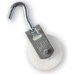 Roldana Plastico Crafer 04Cm Com Gancho 503.03.0003
