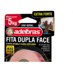 Fita Dupla Face Adelbras Espuma Extra Forte 24 X 1,5M Ate 5Kg 