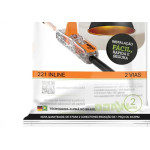 Conector Emenda Wago Flow Com Alavanca 32A 0.14Mm A 4Mm Com 2Pecas 221-2411/K000-0008
