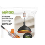 Conector Emenda Wago Flow Com Alavanca 32A 0.14Mm A 4Mm Com 2Pecas 221-2411/K000-0008