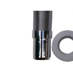 Tubo Ligacao Delflex Flexivel Ajustavel Cromado Tlfm