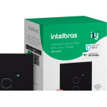 Interruptor Inteligente Intelbras Wifi Touch Preto 3 Teclas Ews 1003 