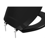 Assento Sanitario Astra Talento Oval Preto Tto/Pp*Pr1