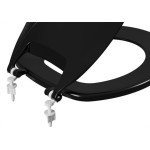 Assento Sanitario Astra Popular Preto Tpg*Pr1