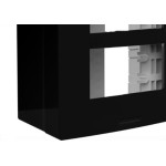 Sistema Alumbra Inovapro Caixa Sobrepor + Placa 2 Modulo Preta 85156