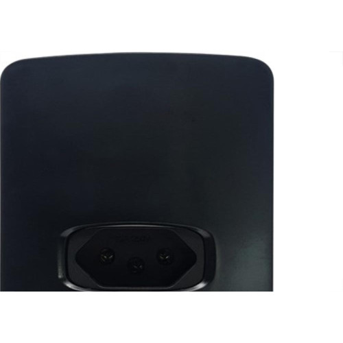 Conjunto Alumbra Gracia Maxx 4X2 Preto Com Placa 1 Tomada 10A 85680