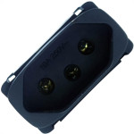 Modulo Tomada Alumbra Gracia 2Polo+Terra 10A Preto 85360