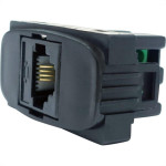 Modulo Alumbra Gracia 1 Tomada Rj11 4V Preto 85362