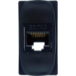 Modulo Alumbra Gracia 1 Tomada Rj45 Preto 85363