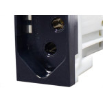 Modulo Tomada Alumbra Inova 2Polo+Terra 10A Black Piano 85509