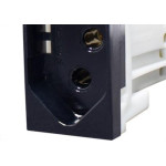Modulo Tomada Alumbra Inova 2Polo+Terra 20A Black Piano 85510