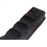 Filtro Linha Asantos 3 Tomadas + Usb Bivolt 3093