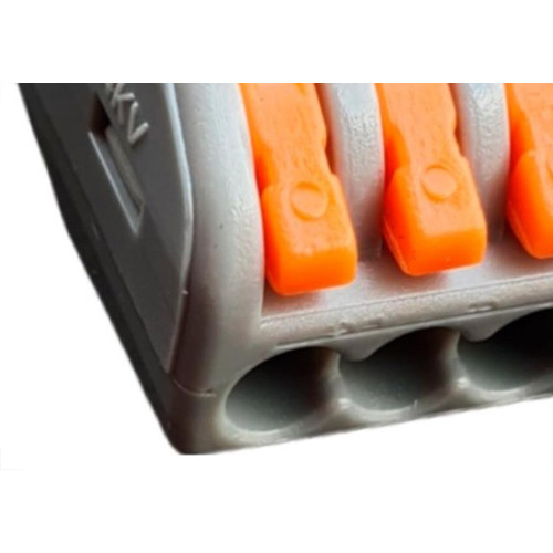Conector Emenda Asantos Flow 3Polo 4Mm Com 2Pecas 3213