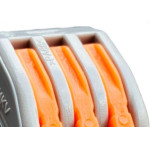 Conector Emenda Asantos Flow 3Polo 4Mm Com 2Pecas 3213