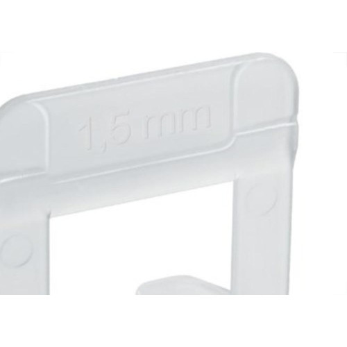 Espacador Nivelador Cortag Smart 1,5Mm C/500Pecas 62408