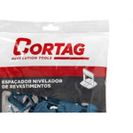 Espacador Nivelador Cortag Eco 1,0Mm Azul Com 50Pecas 61334