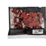 Espacador Nivelador Cortag Eco 1,5Mm Vermelho Com 50Pecas 61336