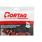 Espacador Nivelador Cortag Eco 1,5Mm Vermelho Com 50Pecas 61336